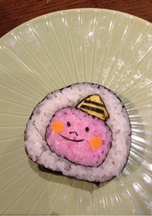 節分☆鬼の飾り巻き寿司-レシピのメイン写真