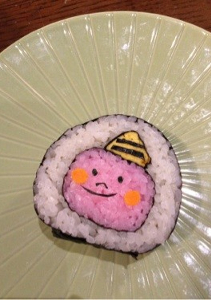節分☆鬼の飾り巻き寿司-レシピのメイン写真