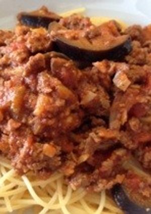 ボロネーゼパスタ-レシピのメイン写真
