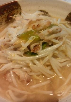 かなるンちのもやしたっぷりみそラーメン-レシピのメイン写真