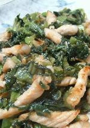 豚肉と高菜の炒め物-レシピのメイン写真