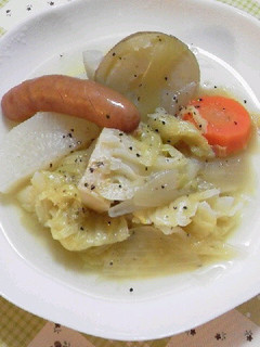 圧力鍋で手軽にポトフ-レシピのメイン写真