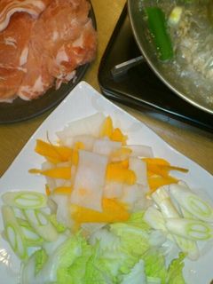 野菜シャキシャキ★豚しゃぶ鍋-レシピのメイン写真