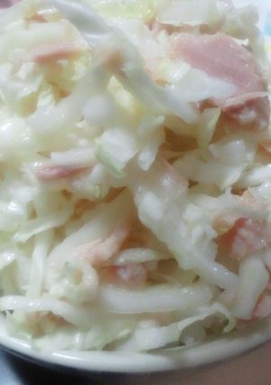 白菜とツナのサラダ-レシピのメイン写真