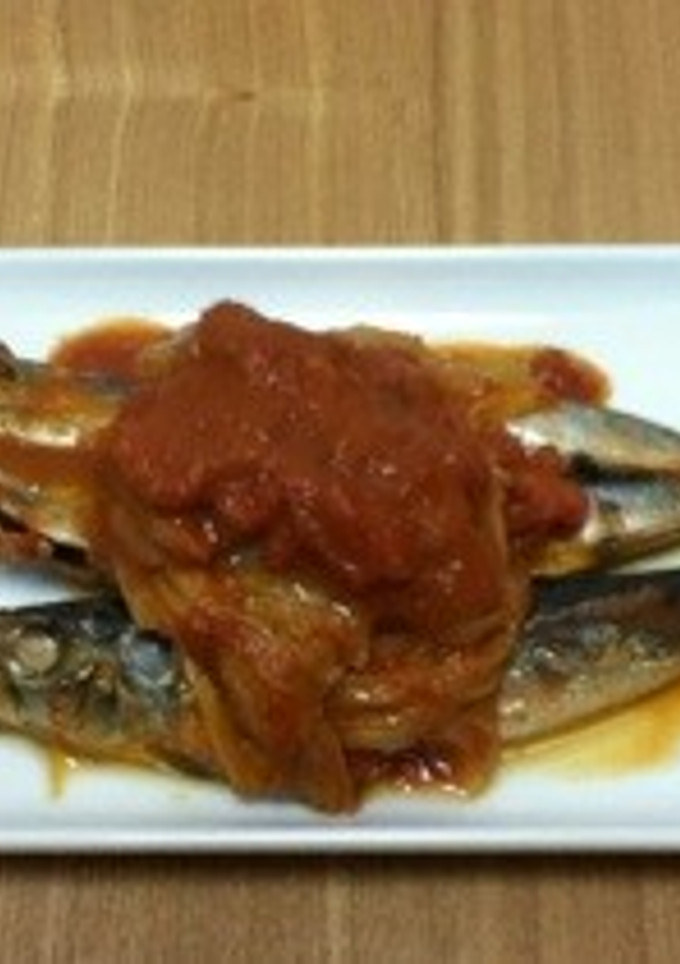 鰯と白菜のトマト煮-レシピのメイン写真