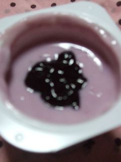 。+濃厚!ブルーベリーヨーグルト。+-レシピのメイン写真