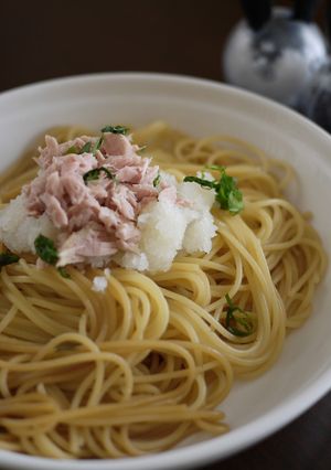 ツナと大根おろしの和風パスタ-レシピのメイン写真