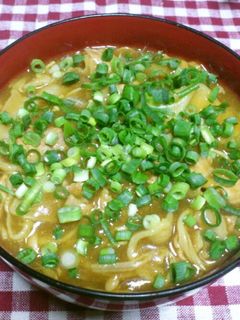 群馬発!ほうとうで煮込みカレーうどん-レシピのメイン写真