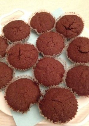 チョコカップケーキ-レシピのメイン写真