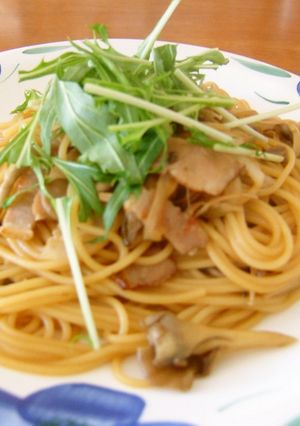 きのこのパスタ＊にんにくしょうゆ味-レシピのメイン写真