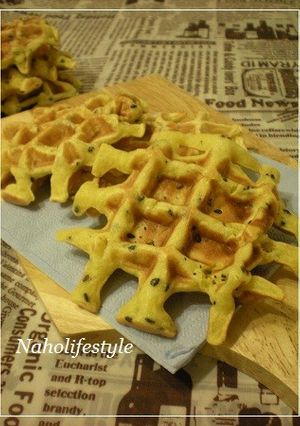 ヘルシー♪さつまいもワッフル*。゜-レシピのメイン写真