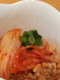 簡単☆食材2つ時短1分♬納豆キムチ-レシピのメイン写真
