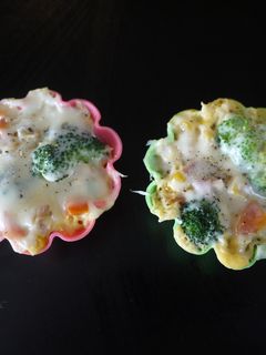 お弁当に♪朝食に♪レンジでチーズココット-レシピのメイン写真