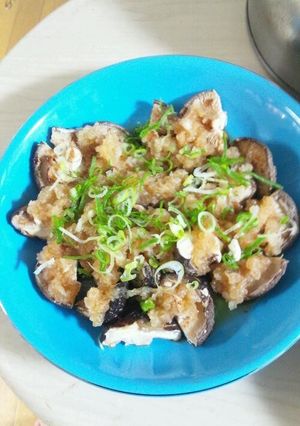 椎茸のおろしポン酢のせ-レシピのメイン写真