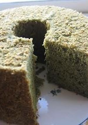 失敗しない抹茶シフォンケーキ-レシピのメイン写真