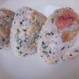 明太子の皮でおにぎり♪