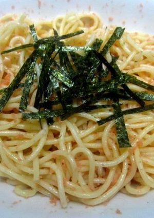 らくらく＊明太子バターしょうゆパスタ＊-レシピのメイン写真