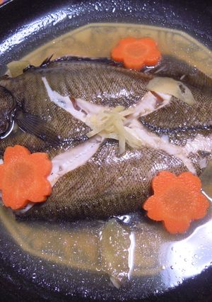 かれいの和風煮付け-レシピのメイン写真