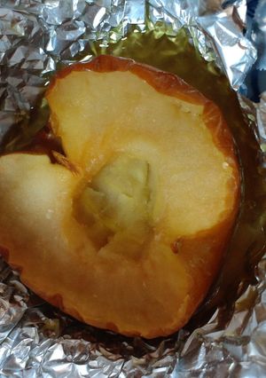 便秘に！！焼きりんご♪-レシピのメイン写真