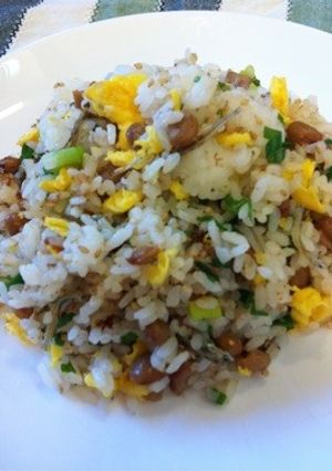 彩り納豆チャーハン-レシピのメイン写真