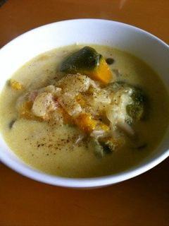 カボチャのミルクスープ-レシピのメイン写真