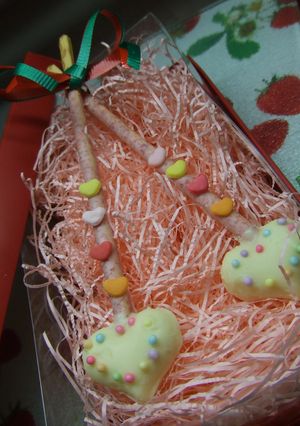 ハートとリボンでかわいくデコ♪-レシピのメイン写真