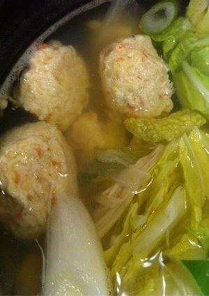 ■ 鍋の具材にプラス！柔らか鶏つみれ ■-レシピのメイン写真