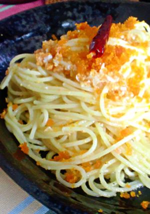 シンプル簡単なカラスミのパスタ-レシピのメイン写真