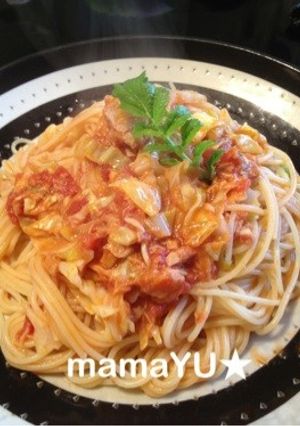 我が家の簡単スピードパスタ-レシピのメイン写真