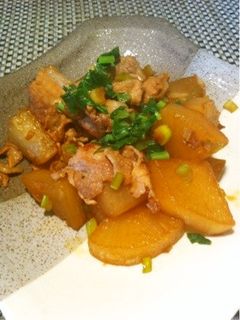 豚肉と大根の炒め煮-レシピのメイン写真