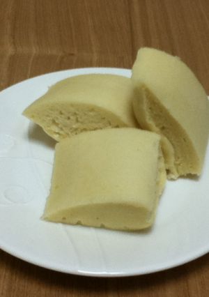 マクロビ風レンジで蒸しパン-レシピのメイン写真