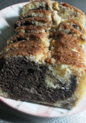 低カロリー！ココアマーブルパウンドケーキ-レシピのメイン写真