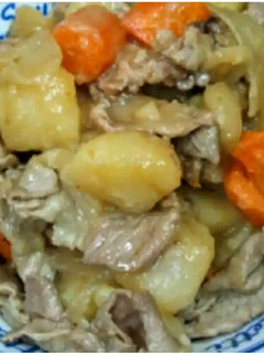 フライパンで簡単に肉じゃが♪-レシピのメイン写真