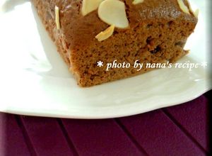 板チョコとHMで★チョコバナナケーキ-レシピのメイン写真