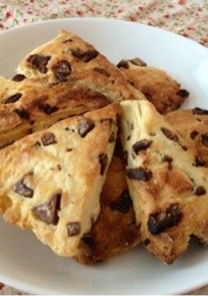 ＊スタバ風チョコスコーン＊-レシピのメイン写真