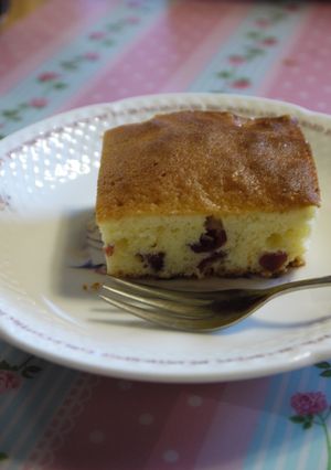 しっとりホワイトチョコケーキ-レシピのメイン写真