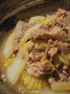 簡単♪白菜と豚肉のニンニク味噌炒め-レシピのメイン写真