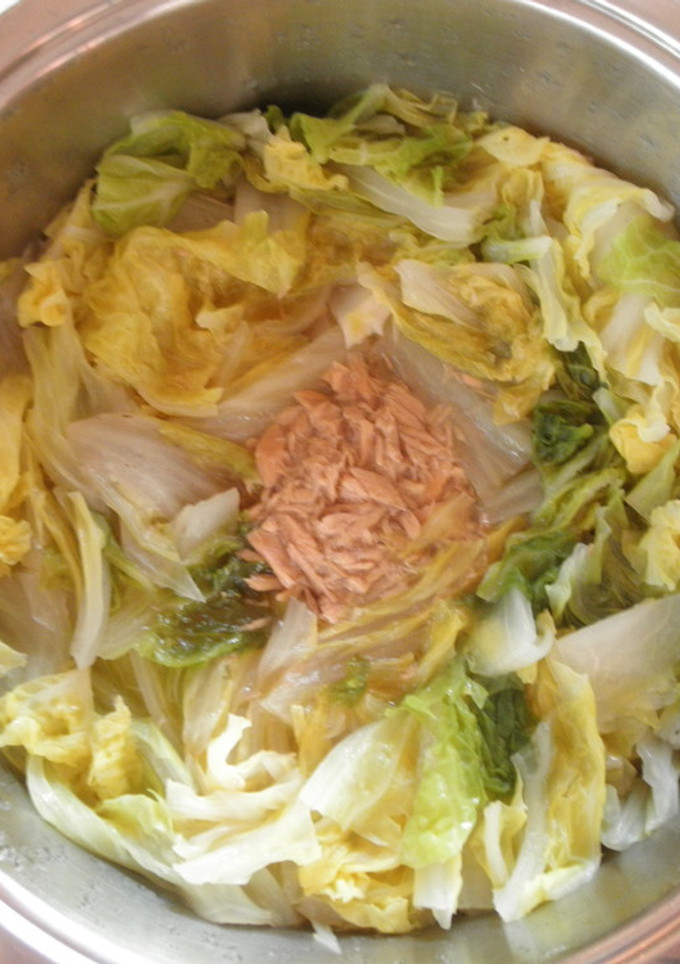 簡単♪白菜とツナの煮物-レシピのメイン写真