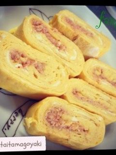 お昼にぴったり☆明太卵焼き!-レシピのメイン写真