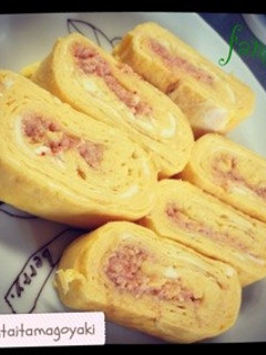 お昼にぴったり☆明太卵焼き!-レシピのメイン写真