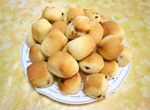 ひとくち★チョコチップパン（HB使用）-レシピのメイン写真
