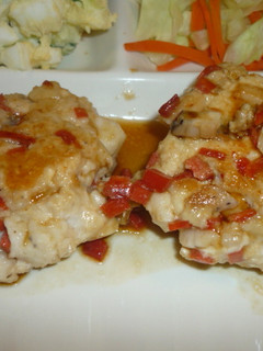 鶏むね肉でヘルシーハンバーグ-レシピのメイン写真