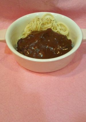 洋食屋風煮込みハンバーグ§恵比寿珈琲§-レシピのメイン写真