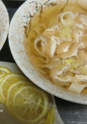 ゆず香る☆きざみアゲうどん-レシピのメイン写真