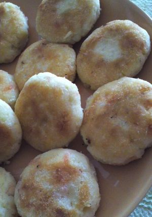 ジャガイモおからの変わり焼き-レシピのメイン写真