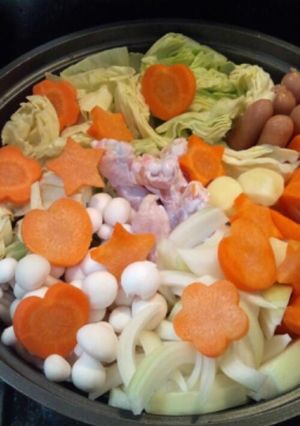 味噌カレー牛乳鍋-レシピのメイン写真