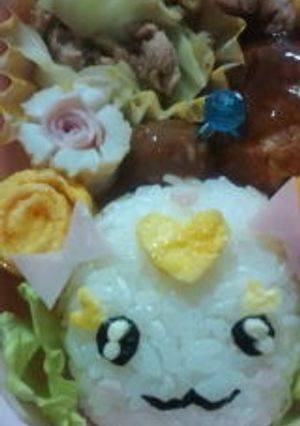 スマイルプリキュア★キャンディ★キャラ弁-レシピのメイン写真