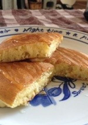 ふわふわホットケーキ-レシピのメイン写真