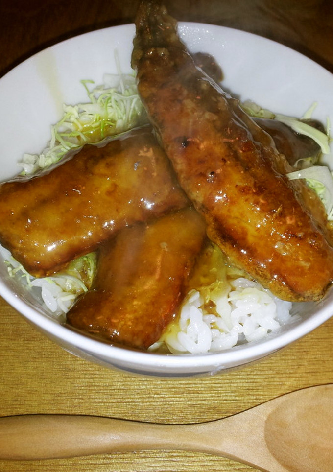 いわしの蒲焼丼-レシピのメイン写真