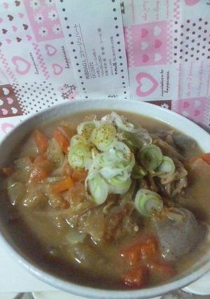 ヘルシー♪モツ煮風野菜煮込み☆圧力鍋使用-レシピのメイン写真